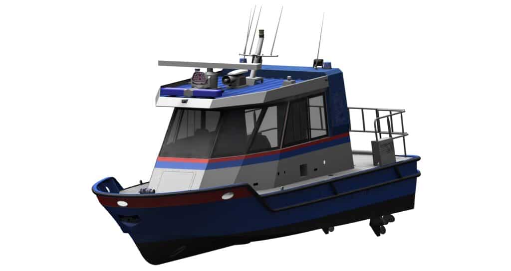 oeswag referenzen polizeiboot modell